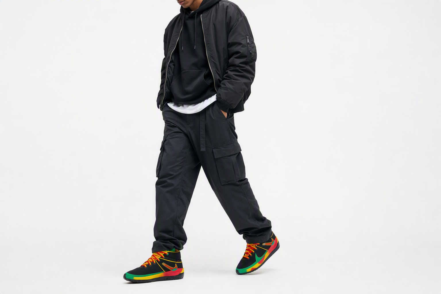 Order Nike KD 13 EP 'Rasta' DC0008-001 (瑞斯塔)