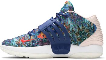 Lookbook Nike KD 14 杜蘭特 14 彩色紮染 低筒 籃球鞋 男款 藍粉 國外版
