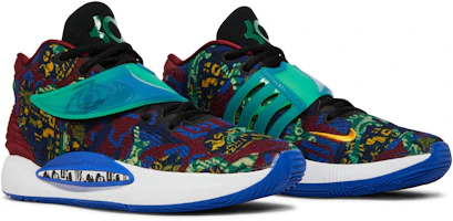 Cheap Nike KD 14 NRG EP 杜蘭特14 減震耐磨 中筒 實戰籃球鞋 男女款 藍紅綠 台灣版