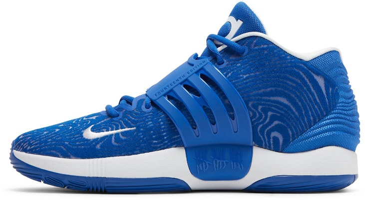 Nike KD 14 TB 'Game Royal' Lelaki Kasut Sukan DA7850-400 Lookbook Nike KD 14 TB 'Game Royal' Lelaki Kasut Sukan DA7850-400