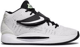 Nike KD 14 TB 'White Black' DA7850-100 Nike KD 14 TB 'White Black' DA7850-100