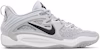Nike KD 15 TB 'Wolf Grey' Lelaki Kasut Kelabu. DX6648-003