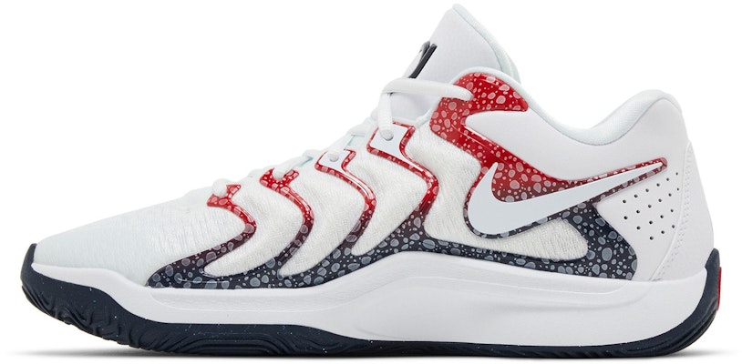 Nike KD 17 'Amerika Syarikat' FJ9487-101 Lookbook Nike KD 17 'Amerika Syarikat' FJ9487-101