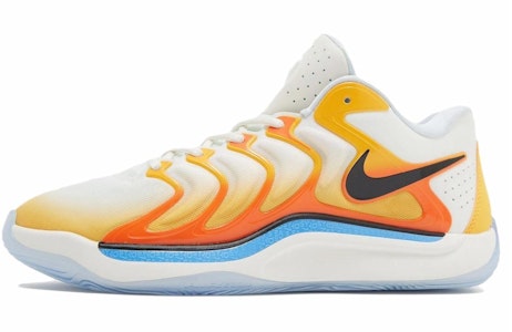 耐吉 KD 17 EP 圓頭繫帶 耐磨 低幫 籃球鞋 男款 橘白黑 國內版 Buy 耐吉 KD 17 EP 圓頭繫帶 耐磨 低幫 籃球鞋 男款 橘白黑 國內版