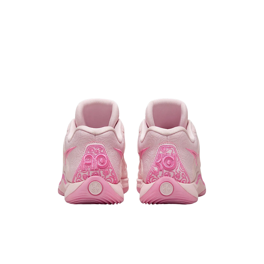 Lookbook 耐吉 KD 17 EP Aunt Pearl 粉色低筒籃球鞋 耐磨時尚 FZ1519-600