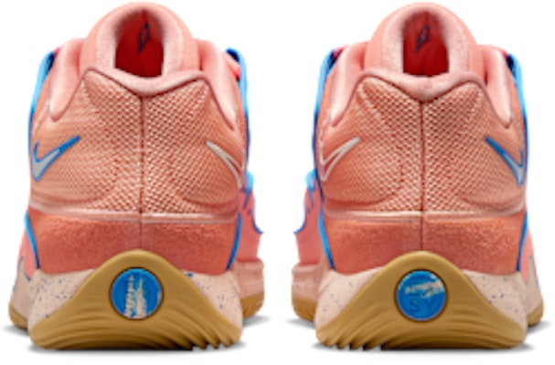 Nike KD 18 EP Basketball Shoes Atomic Pink/Light Wild Mango/Apricot Agate/Photo Blue HV1991-601 Details for Nike KD 18 EP Basketball Shoes Atomic Pink/Light Wild Mango/Apricot Agate/Photo Blue HV1991-601