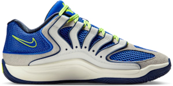 耐克 KD 18 EP 篮球鞋 超级蓝/米白/霓虹黄 HV1991-400 Lookbook 耐克 KD 18 EP 篮球鞋 超级蓝/米白/霓虹黄 HV1991-400