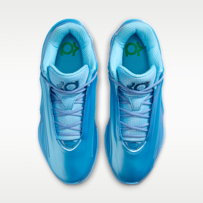 Shop Nike KD 19 EP Basketball Shoes Steel Blue/Stadium Green/Steel Blue IH1120-400