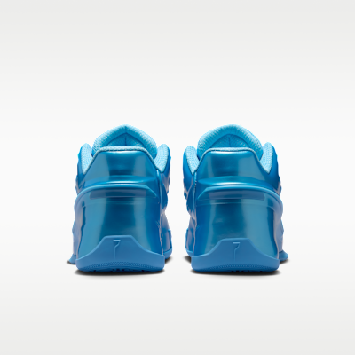 Details for Nike KD 19 EP Basketball Shoes Steel Blue/Stadium Green/Steel Blue IH1120-400