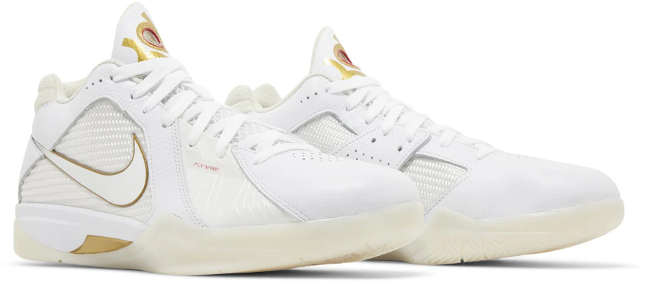 Nike KD 3 'Putih Emas' Sneakers DZ3009-100 1