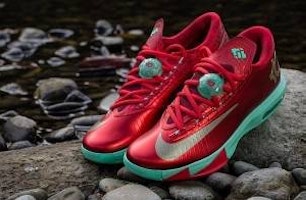 Nike KD 6 Christmas 599424-601 Nike KD 6 Christmas 599424-601