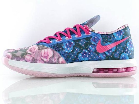 Nike KD 6 Supreme 'Aunt Pearl' 618216-600 Details for Nike KD 6 Supreme 'Aunt Pearl' 618216-600