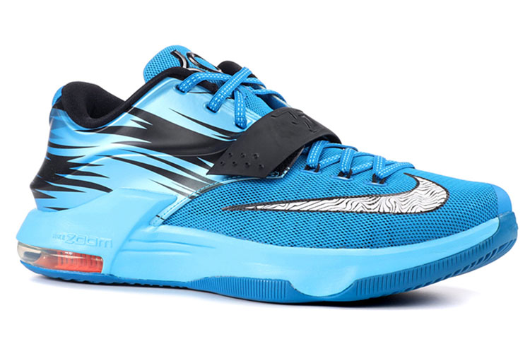 Lookbook Nike KD 7 EP Clearwater Durant 7 Versi Biru 'Lt Bl Lcqr' 653997-414