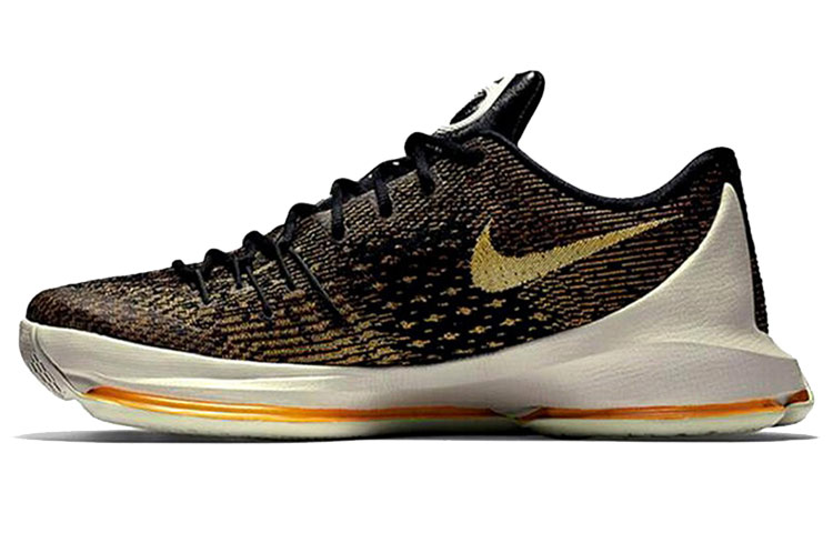 Buy 耐克 KD 8 EP 杜兰特 黑色版 '荧光橙 激光橙 黑色 浅骨色' 800259-880