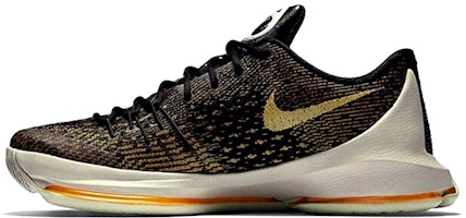 Nike KD 8 EP Durant Black Version 'Vvd Orng Lsr Orng Blk Lght Bn' 800259-880