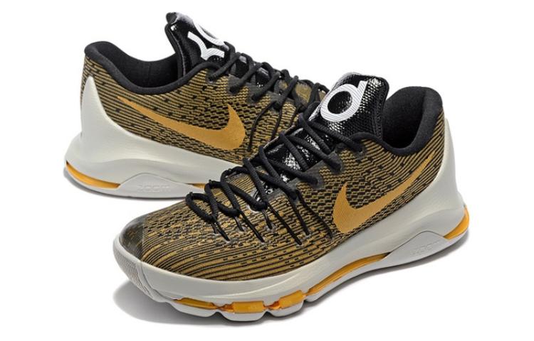 Shop 耐克 KD 8 EP 杜兰特 黑色版 '荧光橙 激光橙 黑色 浅骨色' 800259-880