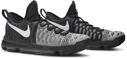 Cheap 耐吉 KD 9 黑白色 843392-010