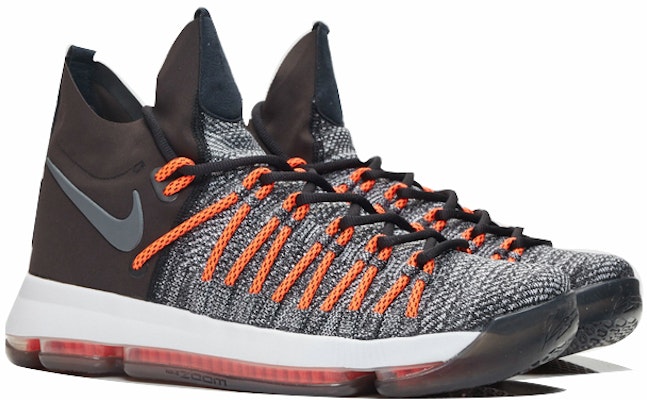 Nike KD 9 Elite Dark Grey Hyper Orange 878637-010 Lookbook Nike KD 9 Elite Dark Grey Hyper Orange 878637-010
