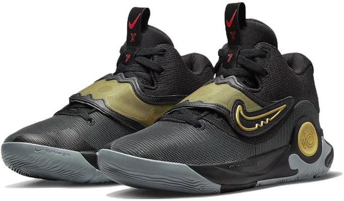 Nike KD Trey 5 X EP 'Negro/Oro Metálico' DJ7554-010 Lookbook Nike KD Trey 5 X EP 'Negro/Oro Metálico' DJ7554-010