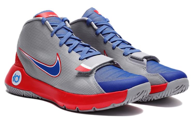 Lookbook 耐克 KD Trey 5 III EP 红/灰/蓝 749378-046