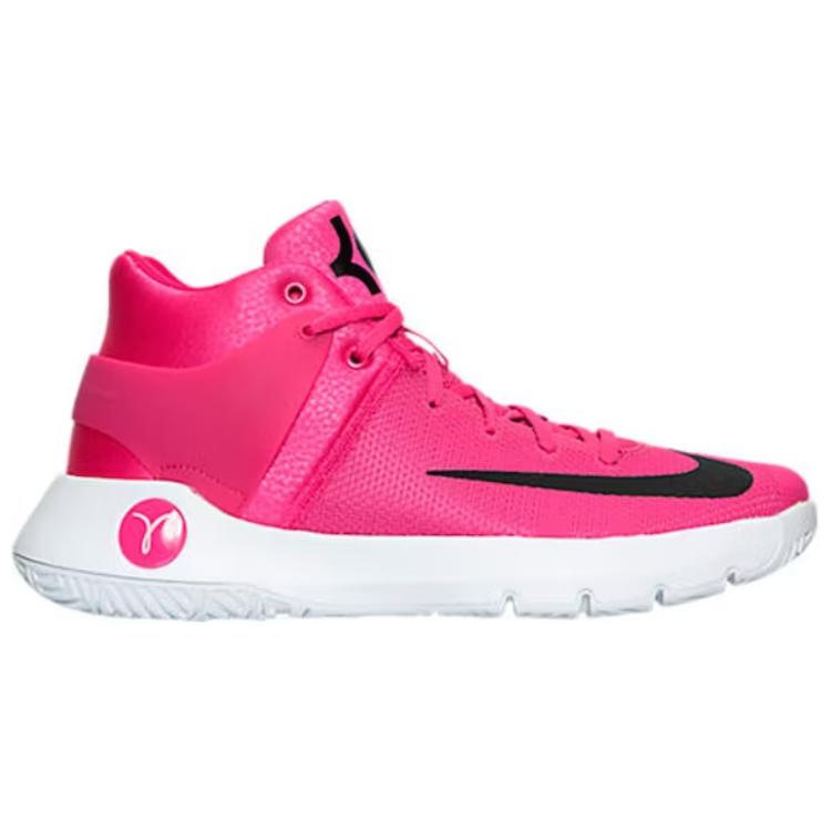 Shop Nike KD Trey 5 IV 'Think Pink' - Kasut Sukan Wanita Warna Merah Jambu 844571-606