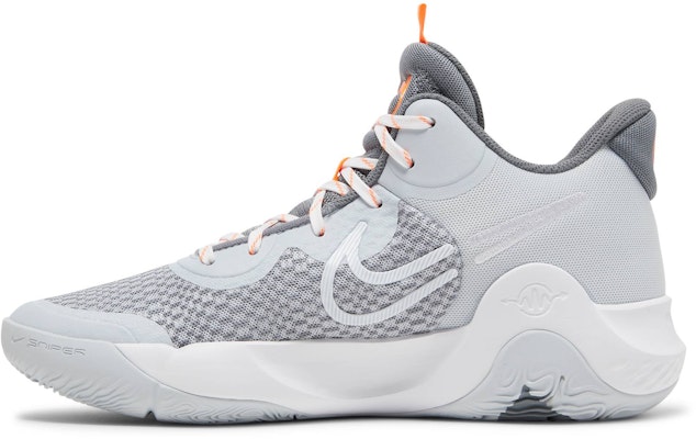 Nike KD Trey 5 IX 'Pure Platinum' Lelaki. CW3400-011 Lookbook Nike KD Trey 5 IX 'Pure Platinum' Lelaki. CW3400-011