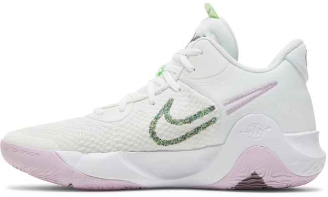 Nike KD Trey 5 IX 'Putih Lime Ungu Terang' DJ6921-100 Lookbook Nike KD Trey 5 IX 'Putih Lime Ungu Terang' DJ6921-100
