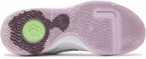 Shop Nike KD Trey 5 IX ‘白色青檸淡紫’ DJ6921-100