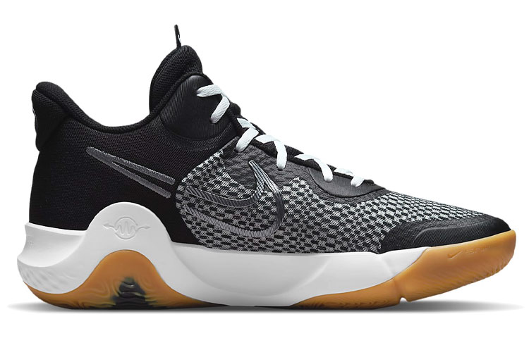 Lookbook Nike KD Trey 5 IX EP 'Cool Grey' Lelaki Kasut Sukan Kelabu Sejuk CW3402-006