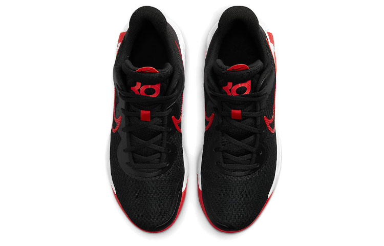 Shop Nike KD Trey 5 IX EP Rot Schwarz Basketballschuhe CW3402-001