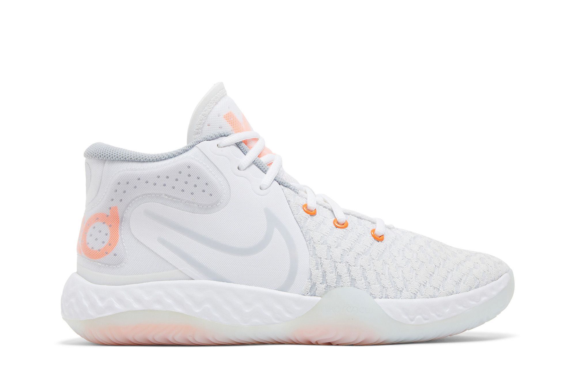 Nike KD Trey 5 VIII 'White Total Orange' CK2090-102/CK2089-102
