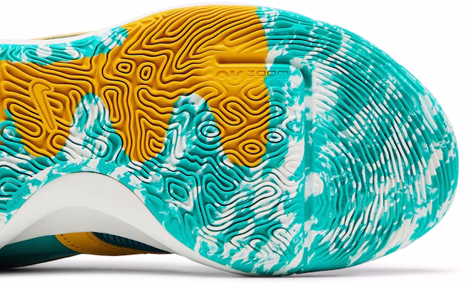 Nike KD Trey 5 X ''Jade Clair Soufre'' DD9538-300 Details for Nike KD Trey 5 X ''Jade Clair Soufre'' DD9538-300