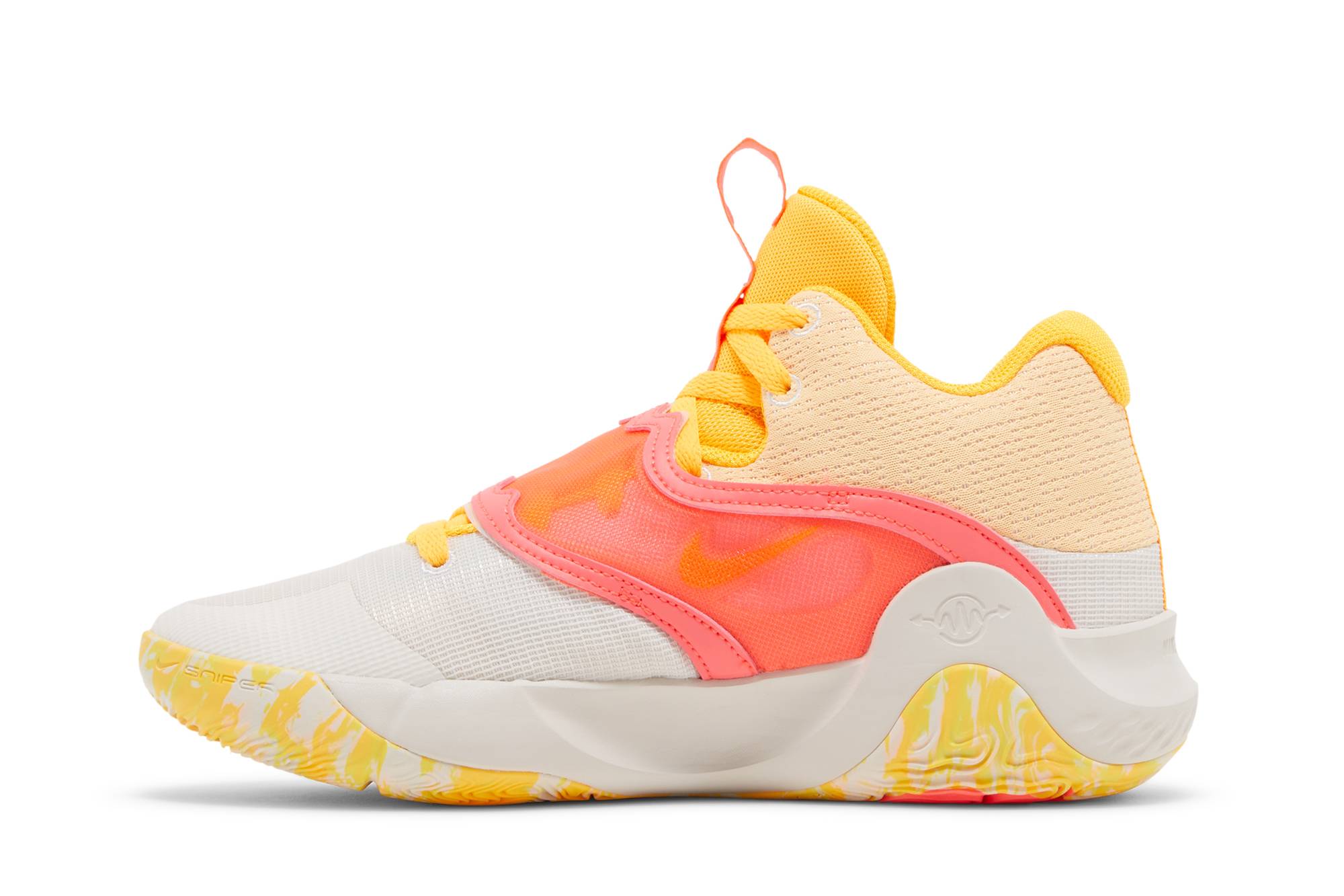 Lookbook Nike KD Trey 5 X 'Naranja Láser y Golpe Caliente' DD9538-100