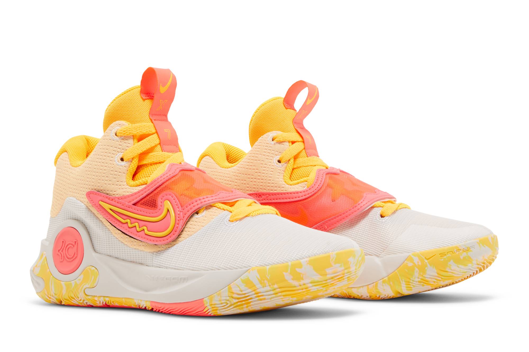 Cheap Nike KD Trey 5 X 'Naranja Láser y Golpe Caliente' DD9538-100