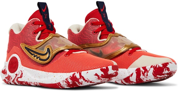 나이키 KD 트레이 5 X '유니버시티 레드 메탈릭 골드' DD9538-600 Cheap 나이키 KD 트레이 5 X '유니버시티 레드 메탈릭 골드' DD9538-600