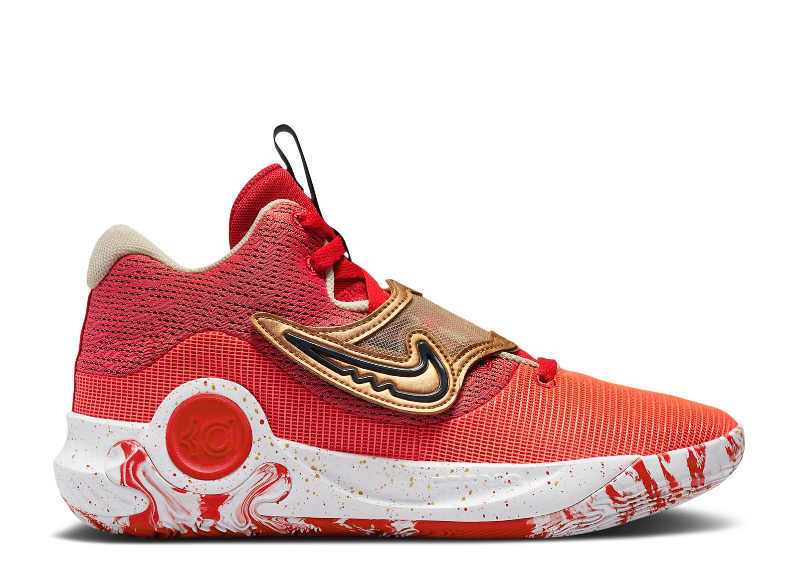 Nike KD Trey 5 X EP 'University Red Metallic Gold' DJ7554-600