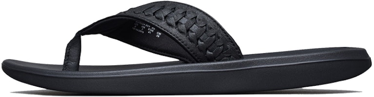 Nike Kepa Kai 2 Leather Pure Black Slippers BV9224-001 Nike Kepa Kai 2 Leather Pure Black Slippers BV9224-001