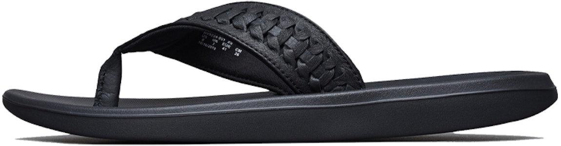 耐克Kepa Kai 2代纯黑皮革拖鞋 BV9224-001 Buy 耐克Kepa Kai 2代纯黑皮革拖鞋 BV9224-001