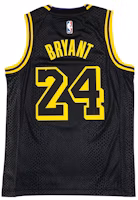 Nike Kids Los Angeles Lakers Kobe Bryant Black Mamba City Edition Swingman Jersey Black/Gold Nike Kids Los Angeles Lakers Kobe Bryant Black Mamba City Edition Swingman Jersey Black/Gold