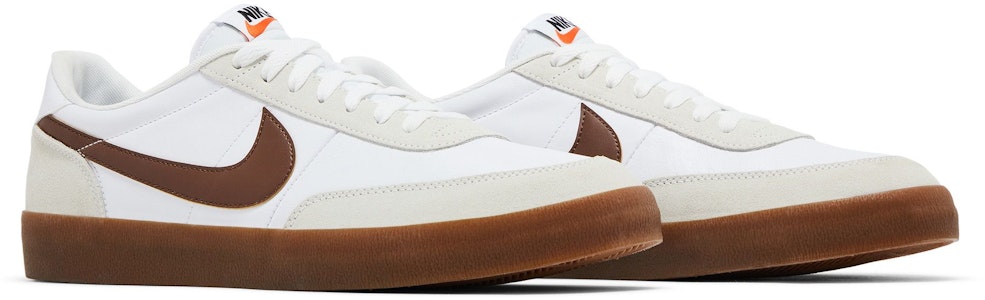 耐吉 Killshot 2 皮革 舒適百搭 防滑耐磨 低幫 板鞋 男款 白褐 Cheap 耐吉 Killshot 2 皮革 舒適百搭 防滑耐磨 低幫 板鞋 男款 白褐