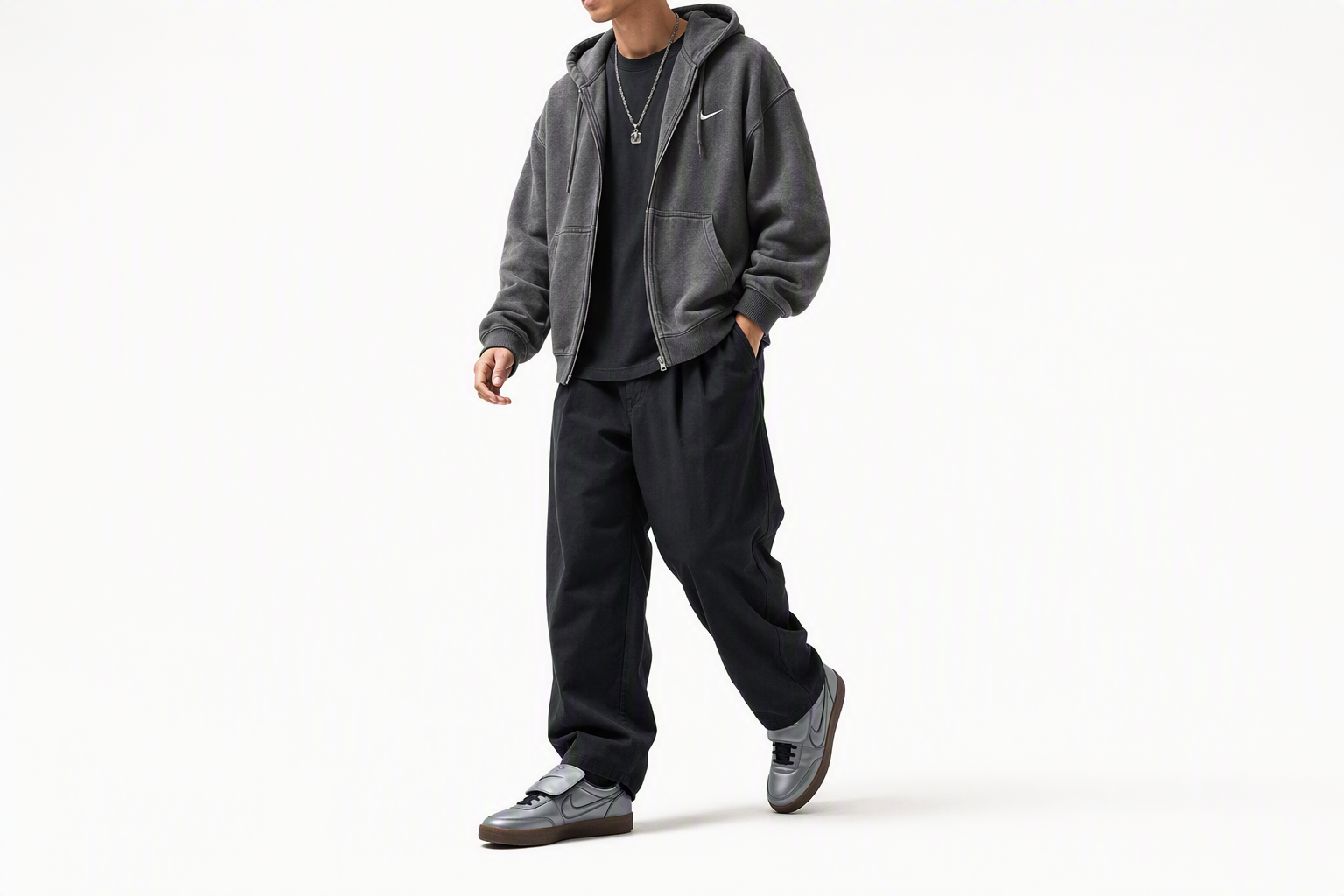 Order 나이키 킬샷 2 메탈릭 쿨그레이/검 다크브라운/블랙 IM4842-099