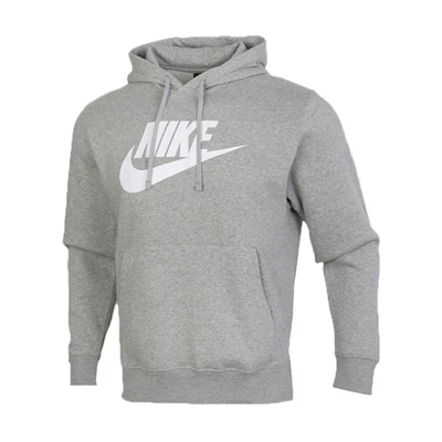 Nike Knit Fleece Pullover Hoodie Gray BV2974-063