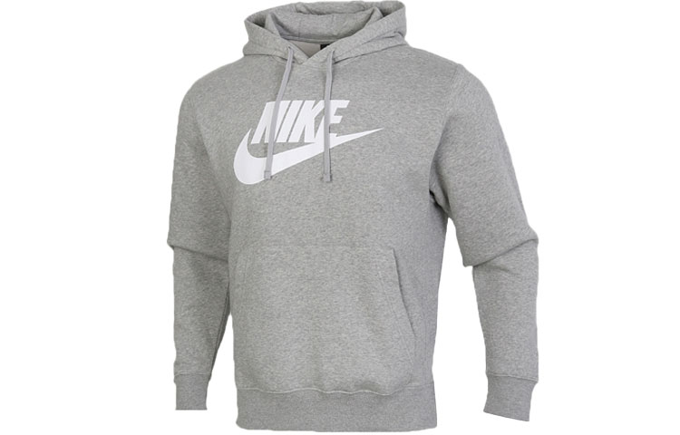 Nike Knit Fleece Pullover Hoodie Gray BV2974-063 圖 2