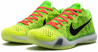 Order Nike Kobe 10 Elite Low ID 精英青蛇 低筒 實戰籃球鞋 男款 綠色