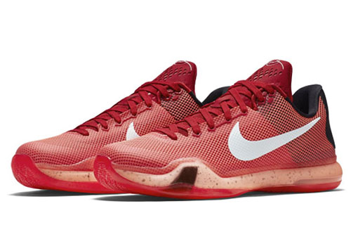 Order 耐克科比10代 EP '大学红亮红' 745334-616