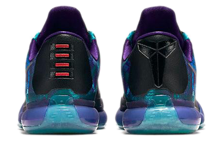 Shop Nike Kobe 10 EP Brillo Esmeralda Plata Reflectante Morado Court 'Emrld Glow' 745334-305