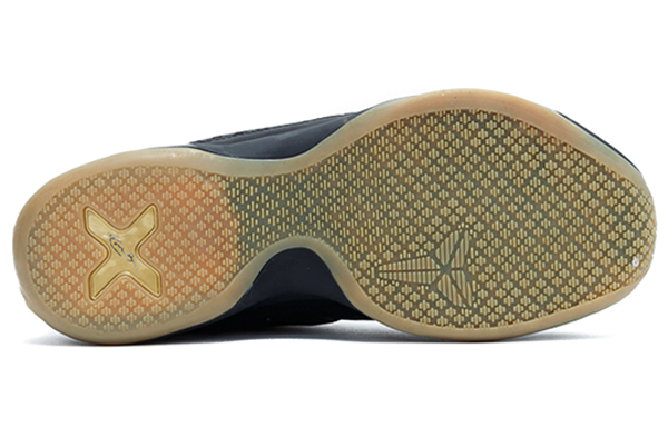 Shop 耐吉 Kobe 10 Mid EXT 黑色金屬金 802366-002