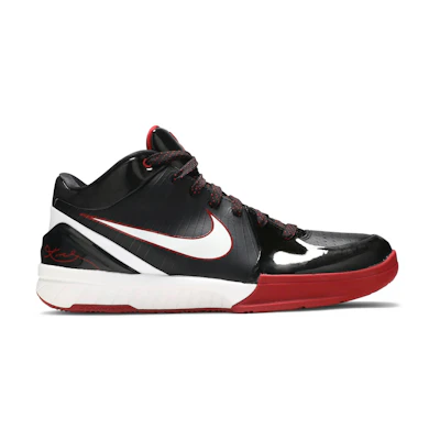 Nike Kobe 4 Black White Varsity Red