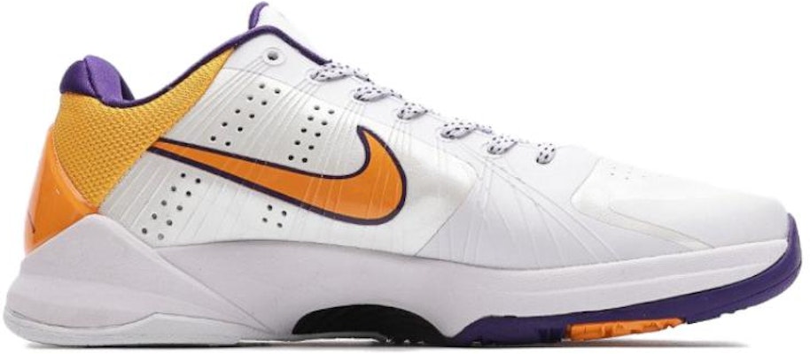 Nike Kobe 5 Lakers Sepatu Basket 386429-102/386430-102 Order Nike Kobe 5 Lakers Sepatu Basket 386429-102/386430-102