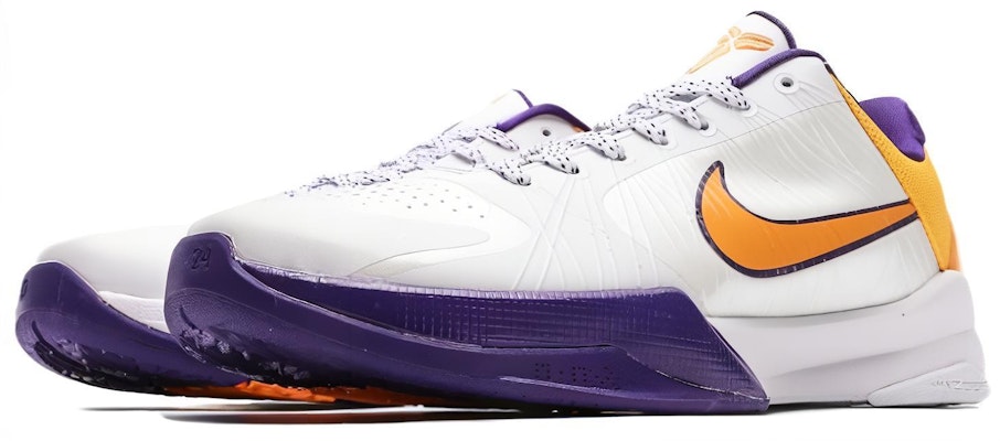 Nike Kobe 5 Lakers Sepatu Basket 386429-102/386430-102 Lookbook Nike Kobe 5 Lakers Sepatu Basket 386429-102/386430-102